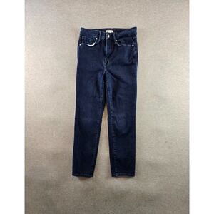 Good American Jeans Womens 6-12 Blue Good Waist Always Fits High Rise Skinny